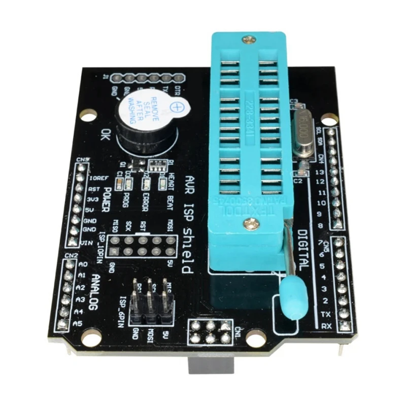 Programmer Expansion Board Shield Burning Bootloader For Atmega328p Module Atmega With LED Indicator