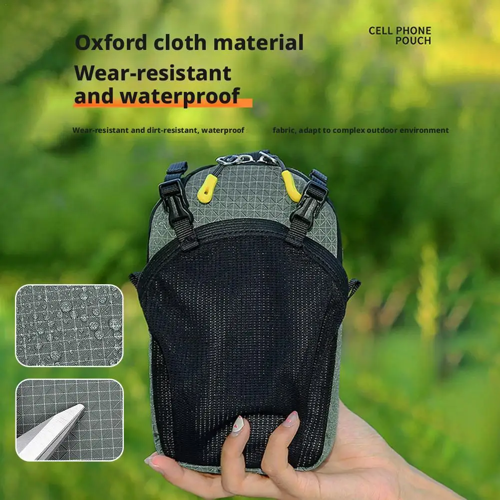 

Спортивная нагрудная сумка на открытом воздухе, тактическая сумка через плечо, многофункциональная сумка для бега на плечо с держателем для бутылки с водой, чехол для телефона