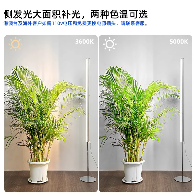 Full spectrum landing side luminous plant filling light imitation sun anti-glare hot plant growth lamp