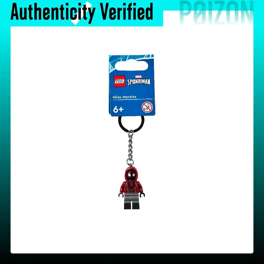 LEGO Super Hero Collection Marvel Spider Man Miles Morales Charm Keychain Building Blocks 0 300pcs 854153