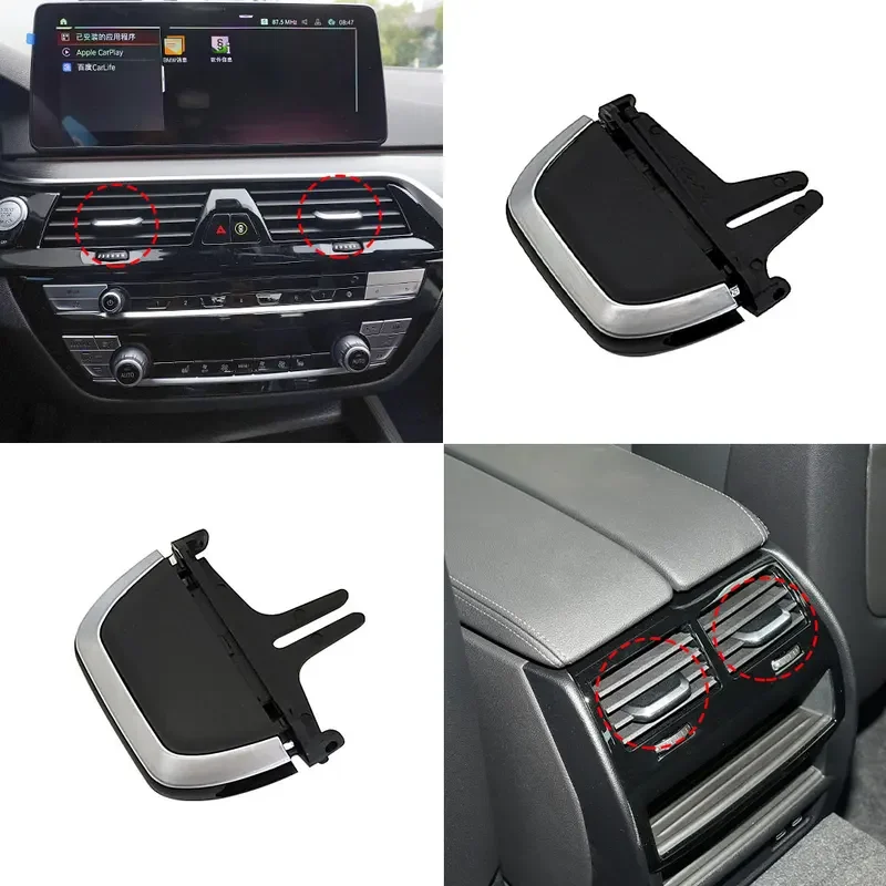 For BMW G30 G32 G38 Car Front Rear AC Vent Grille Air Conditioning Outlet Repair Accessory  5 6 Series 520 523 528 630 640