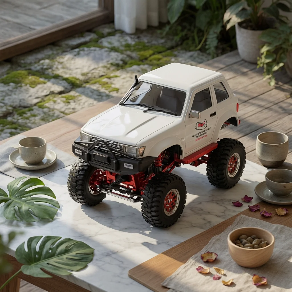 RC Chassis Parts Coordinated Undercarriage Support Crawler Parts Assembly for 1 16 Trail Truck Repair