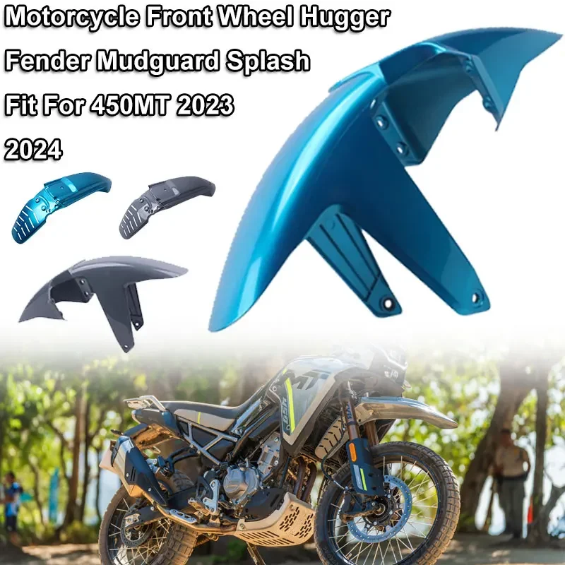 

For CFMOTO 450MT MT450 CF450MT 23 2024 Motorcycle Accessories Front Wheel Hugger Fender Mudguard Splash Guard Fairing Covers