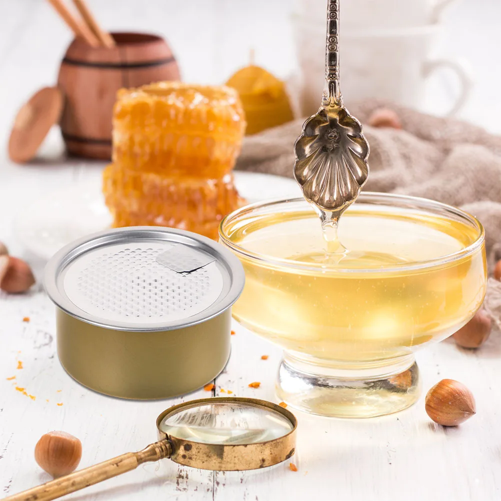 

6pcs Aluminum Canisters For Dessert Cat Storage Round Metal Tins With Lids Small Food Containers Travel Space-Saving Pet Treat