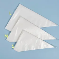 100 PCS Thick Disposable Pastry Bags DIY Cake Cream Decoration Piping Bag Icing Bag Baking Supplies Pastry Sleeves