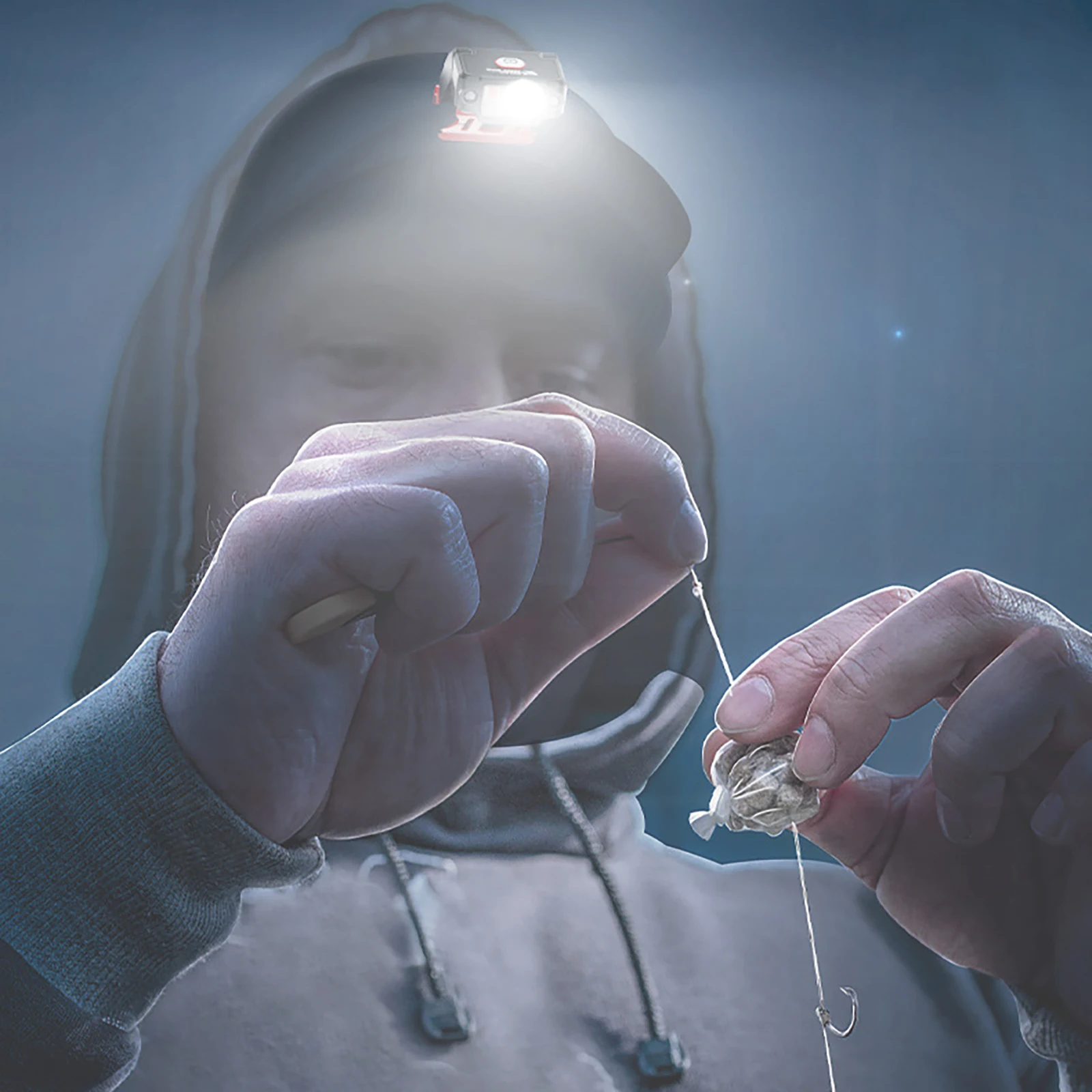 Mini LED Sensor Headlamp Hat Clip On Cap Light Headlight USB Rechargeable Adjustable Angle Camping Head Lamp Work Light