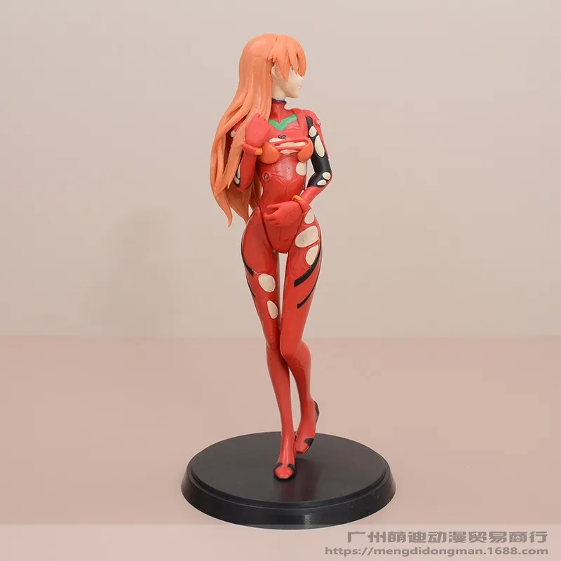 EVA อะนิเมะ Asuka Langley Soryu Action Figures ของเล่นรูปปั้นคอลเลกชันเดสก์ท็อปตกแต่งจี้เด็กของขวัญวันเกิด