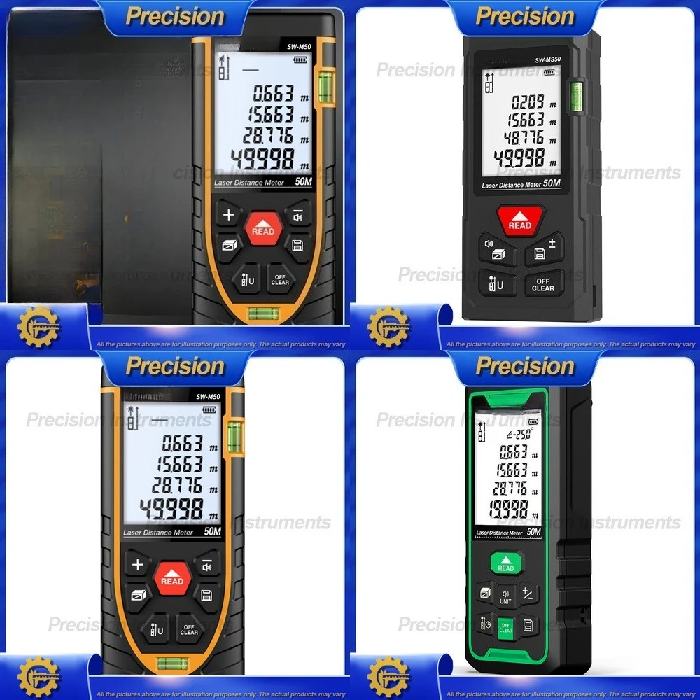 2026 Digital Laser Distance Meter High Precision Electronic Measuring Tool with Infrared Technology for Accurate Length