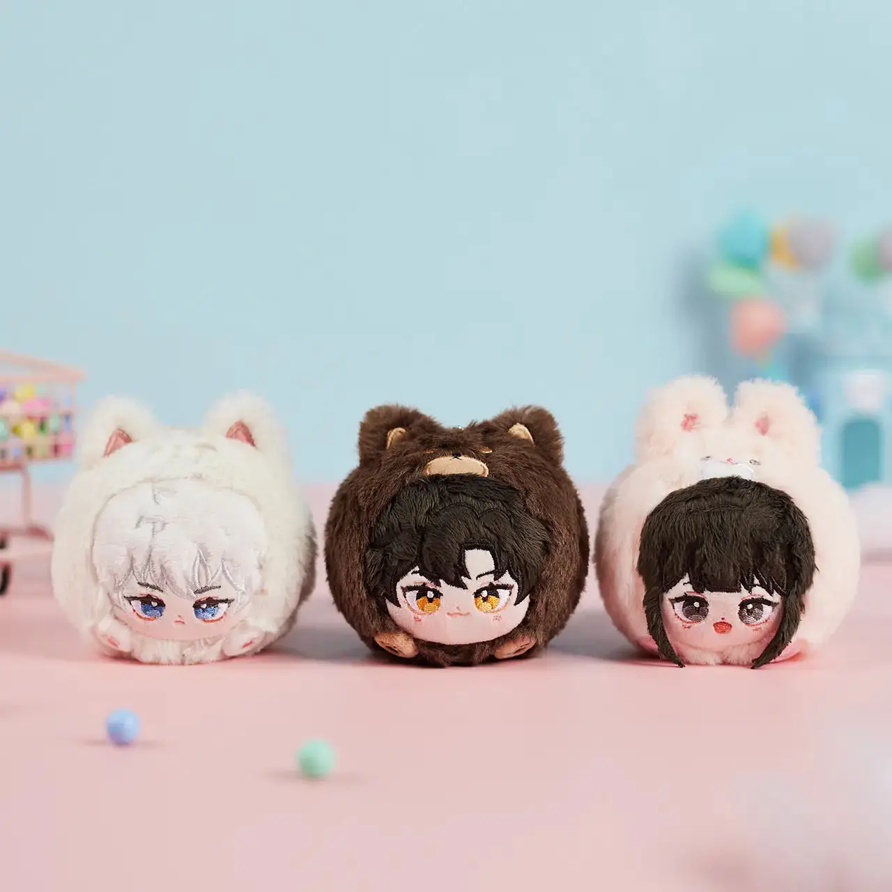 Popular Soft Pendant Link Click Official Merch Charles Jo Lucas Keychain Ornament Cheng Xiaoshi Lu Guang Fan's Collection Gift