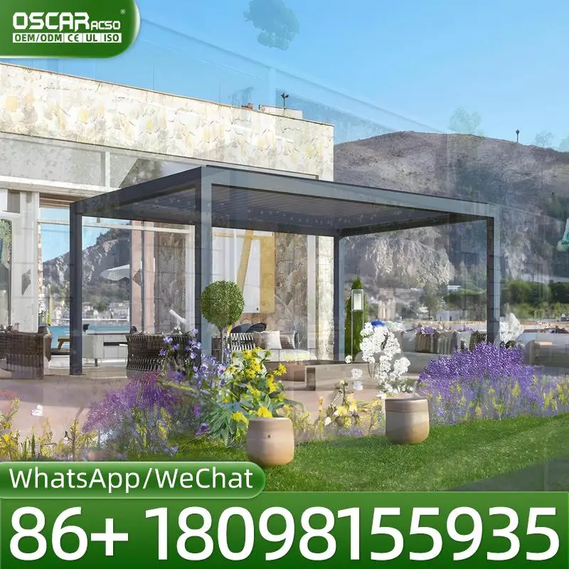 Outdoor Space Patio Gazebo Tent Sun Shelter for Courtyard Garden Backyard pergola