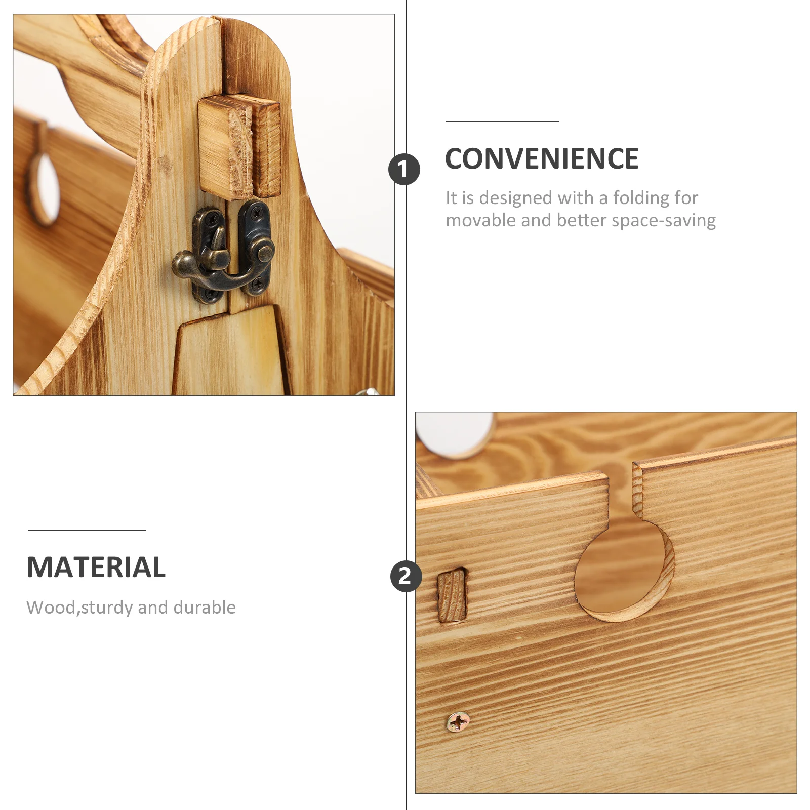 

Portable Picnic Table Foldable Wooden Outdoor Camping Desk For Travel Wine Serving Storage Basket Multi-Purpose Folding