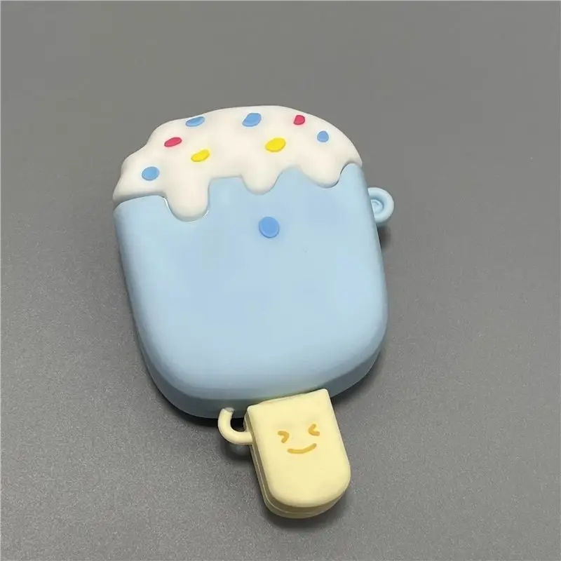 New Creative Summer Ice Cream Applicable AirPods Pro 2 Case AirPods 1 Cute AirPods 2 Dropproof AirPods 3 Bluetooth Headset Case