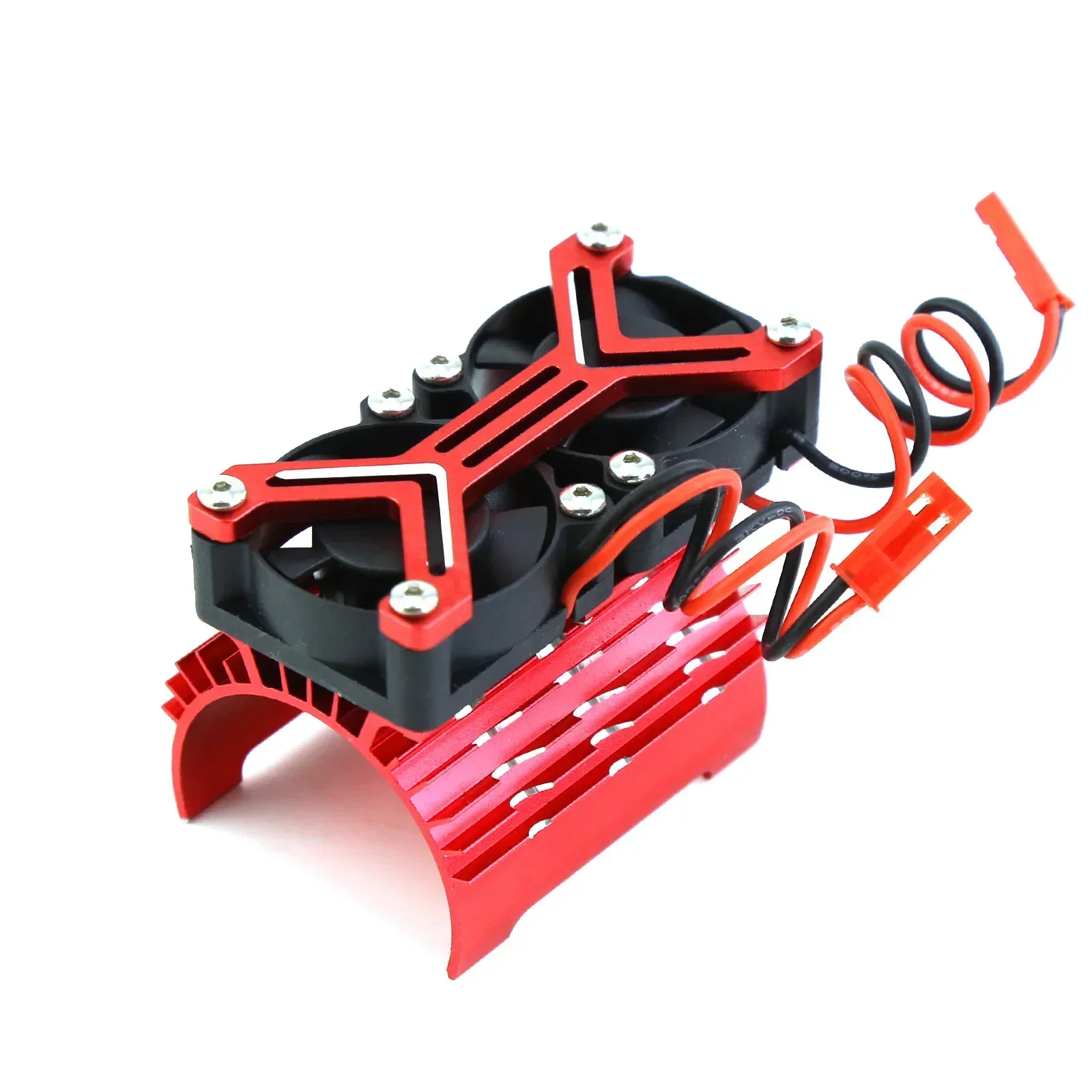 Ventole di raffreddamento Ventola motore 30mm 20000rpm con dissipatore di calore in metallo 3650 3660 540 550 Motore brushless per 1/10 Slash, Arrma, Scx10, Trx4 36-38