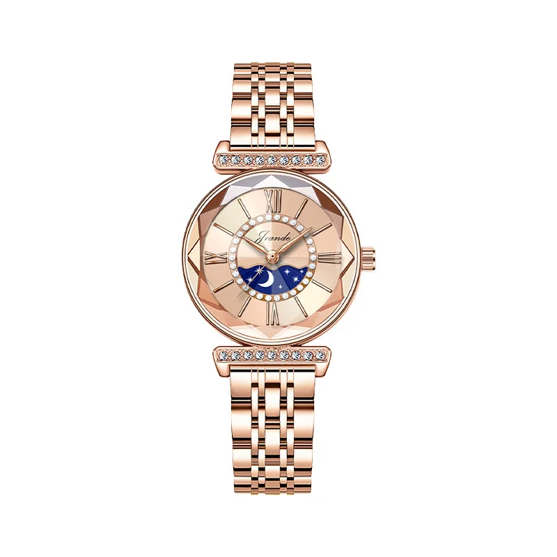 New Stylish Women'S Quartz Watch, Casual And Versatile, High-End Luxury Women'S Wristwatch, Premium Selected Timepiece.