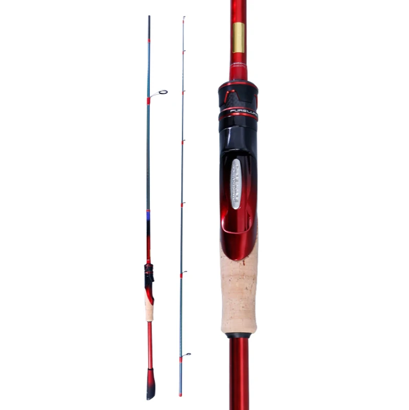 

Карбоновая удочка PURE LURE Torary, удочка из углеродного волокна с направляющей для кольца Fuji