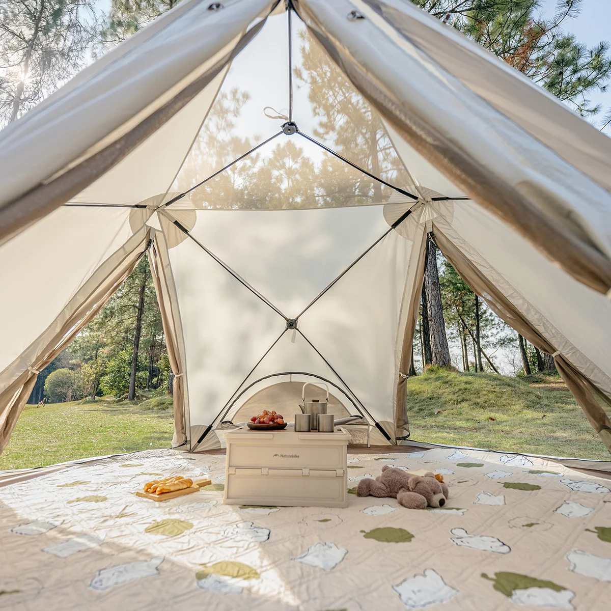 Naturehike One-Touch Tent 3-4人用 ベージュ Naturehike One-Touch Tent 3-4人用 ベージュ 新作Naturehike Cubby