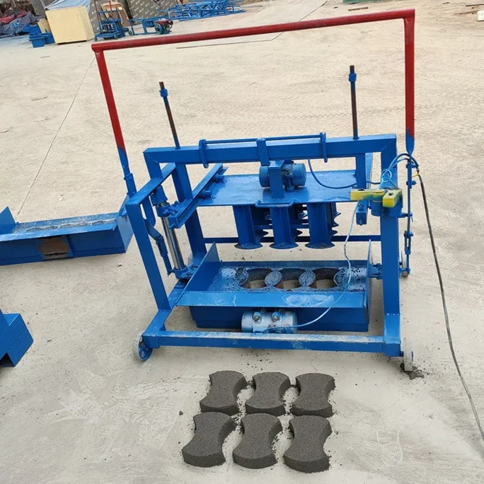 Customizable Cement Concrete Block Production Machine with Programmable Logic Controller small concrete brick machine