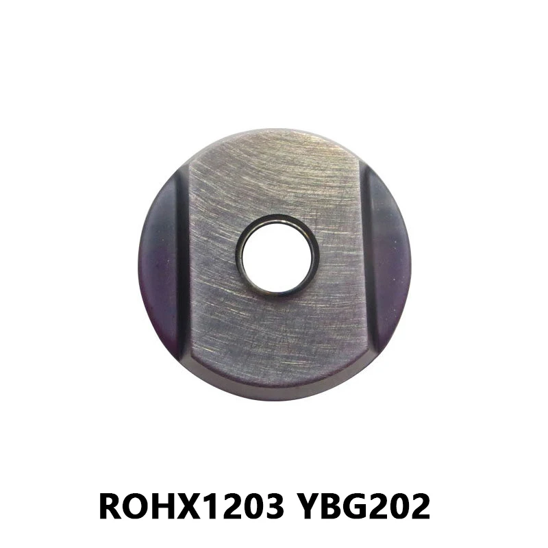 

ROHX1203 YBG202 CNC Original Carbide Inserts Lathe Milling Cutter Tool Machine ROHX 1203 for General Processing Round Blades