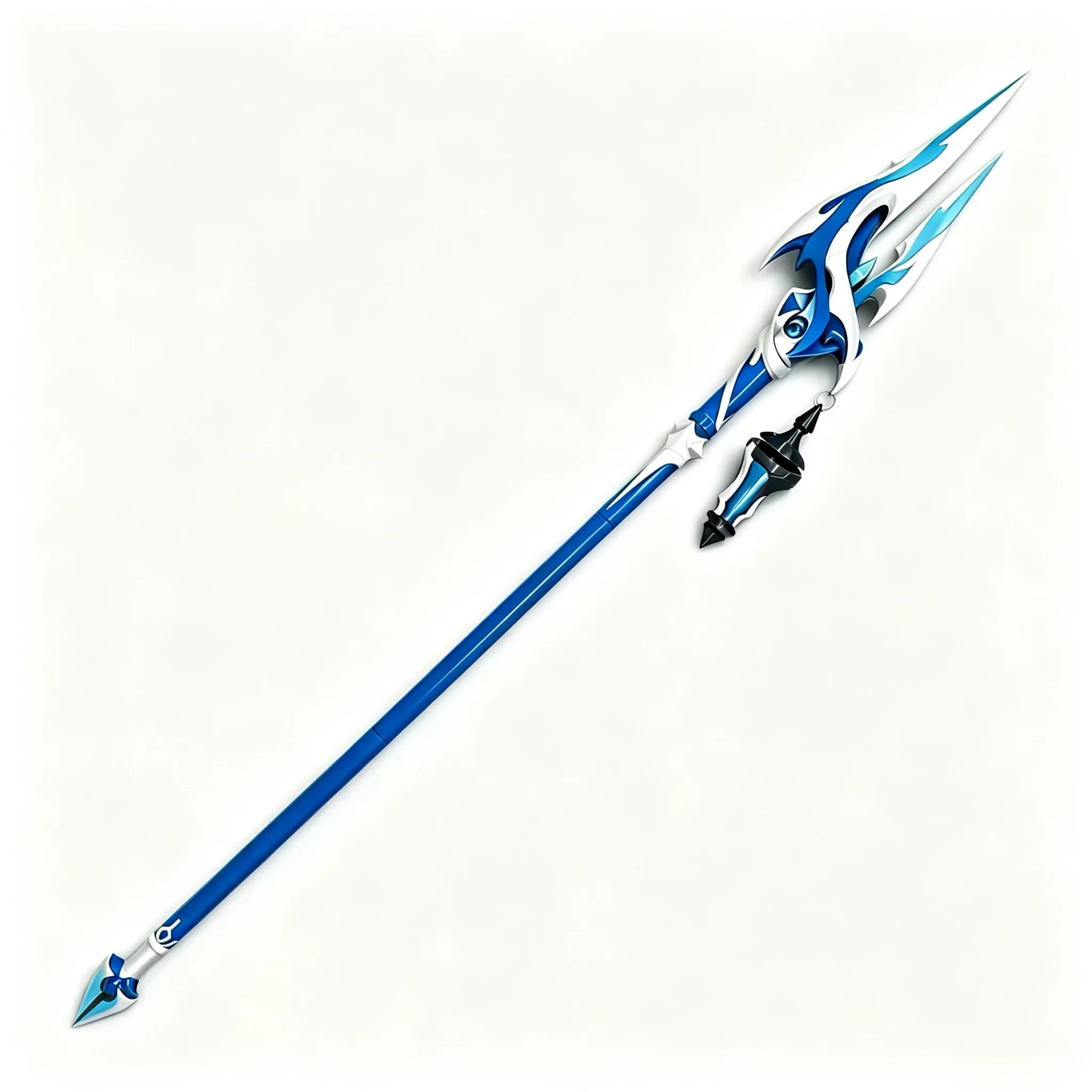 Flins Cos Long Spear Weapons Game Genshin Impact Cosplay Prop For Halloween Christmas Fancy Party Costume Accessories