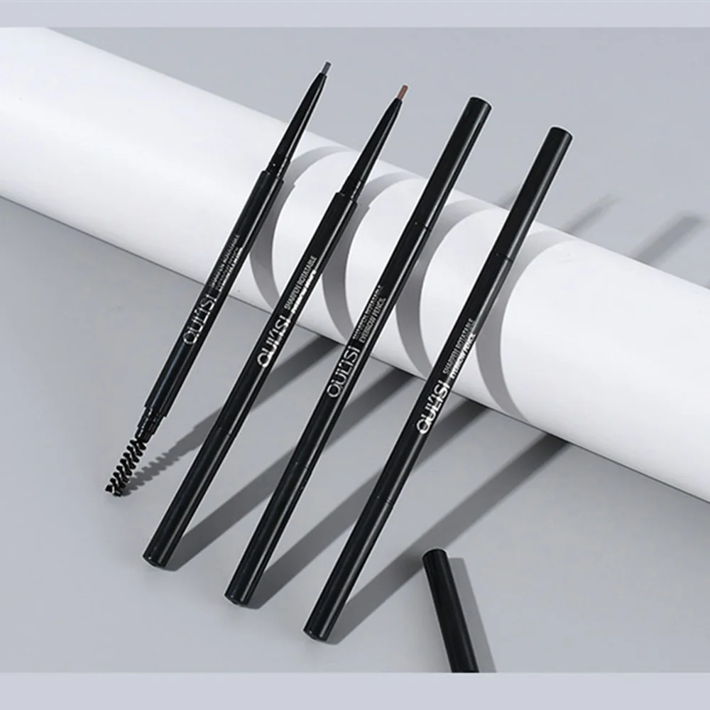 

Slim Long lasting Coffee color With brush Black Eyebrow pen Eyebrow marker enhancers Eye Liner Pencil Tattoo Pen