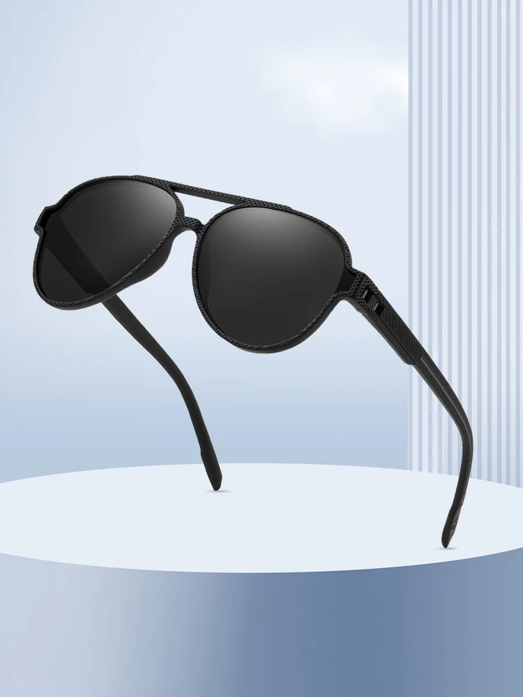 CRIXALIS Polarisierte Piloten-Sonnenbrille für Männer und Frauen, klassische Retro-Angeln, Sport, Fahren, Laufen, Sonnenbrille, UV400-Schutz – Detail 1