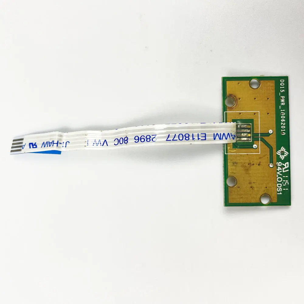 Para dell inspiron 15r n5110 placa de botão de energia com cabo 50.4ie02. 201 50.4ie02. 101 computador portátil reparação acessórios