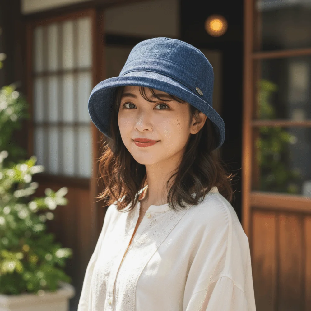 

Rolled Edge Women Fisherman Hat Solid Color Breathable Summer Sun Hat Sun Protection Wide Brim Sunscreen Visor Cap Hiking