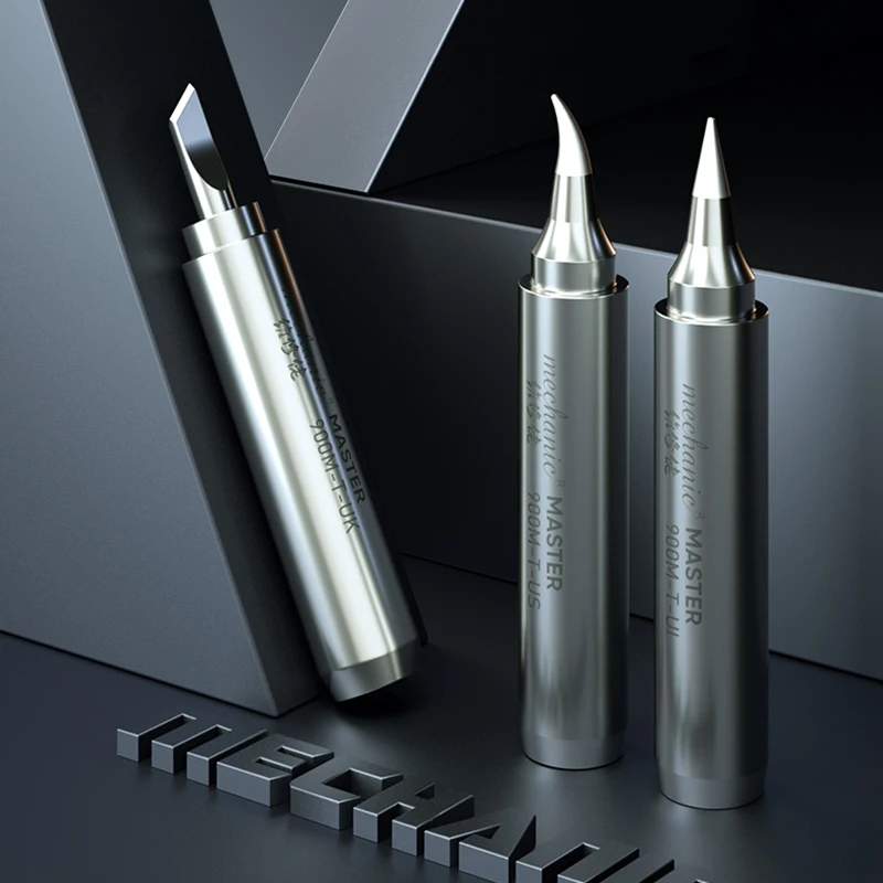 MECHANIC LEAD-FREE Soldering Iron Tips 900M-T-UK 900M-T-UI 900M-T-US Welding Head for PCB Repair Solder Tools