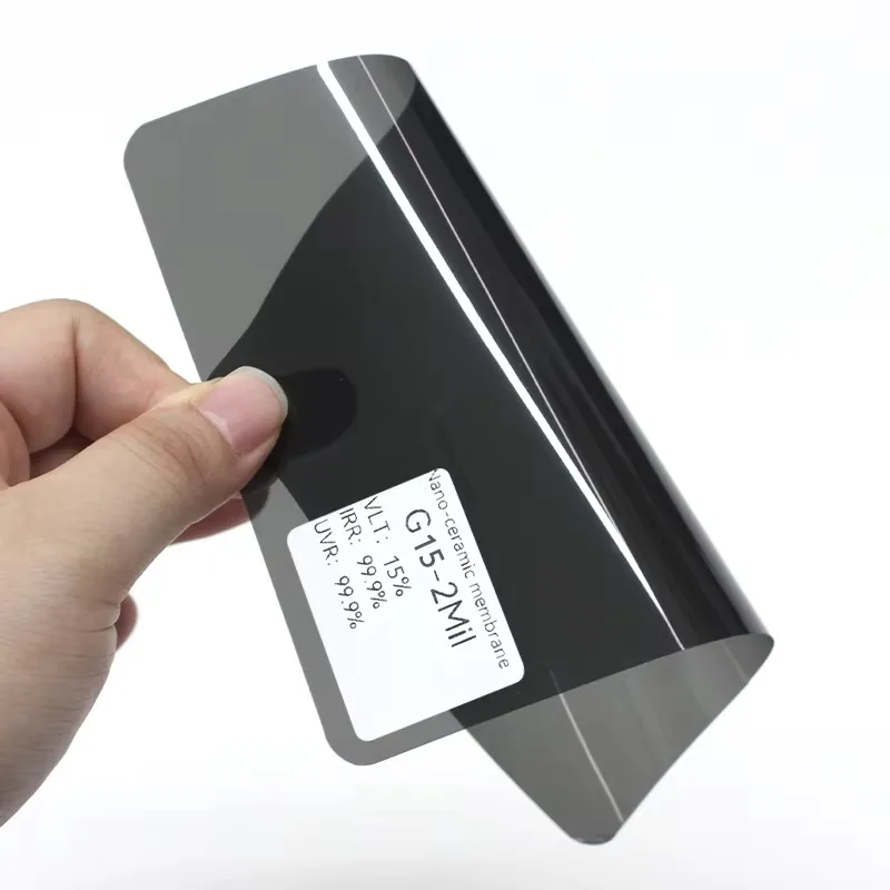 Black Thermal Protective 99% UV Blocking Solar Sun Control  for Automotive Window Tint Film