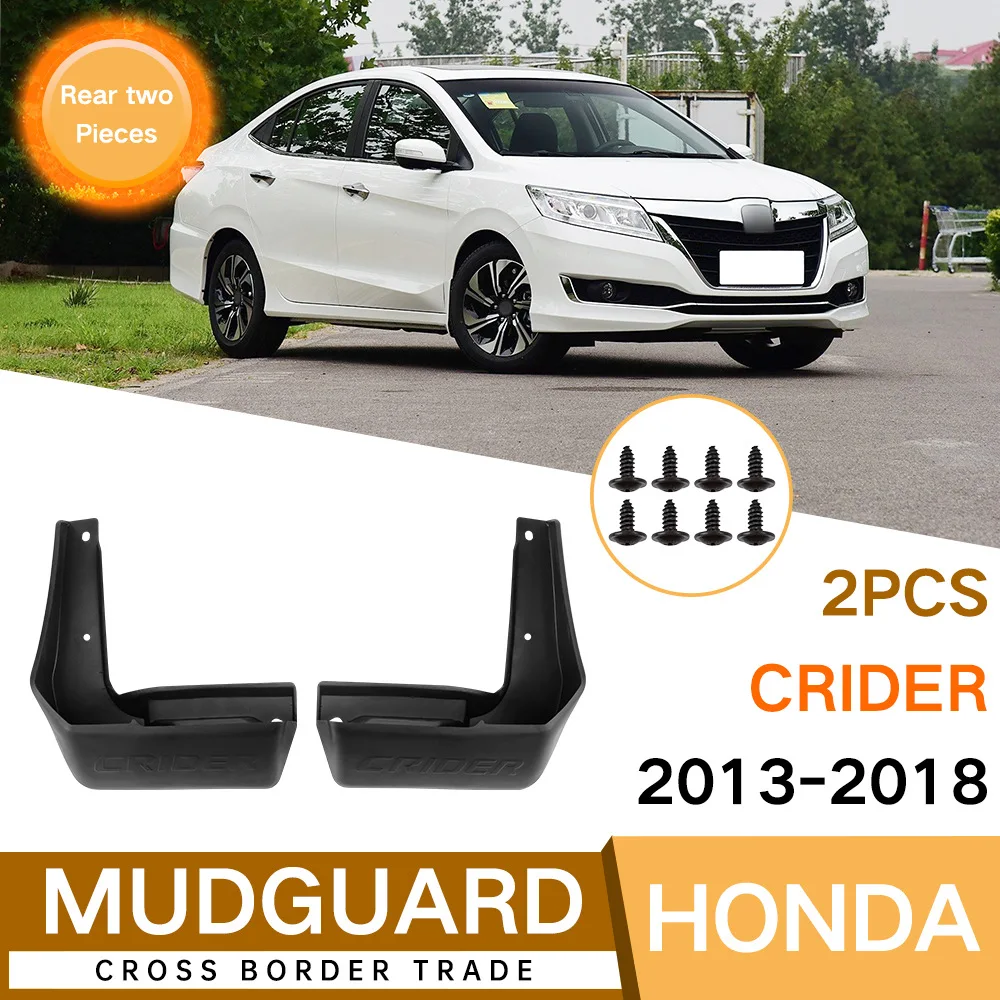 

For Crider 2013-2018 Car mudguard decorative panel, tire mudguard, wheel hub mudguard Beautify car wheels auto parts