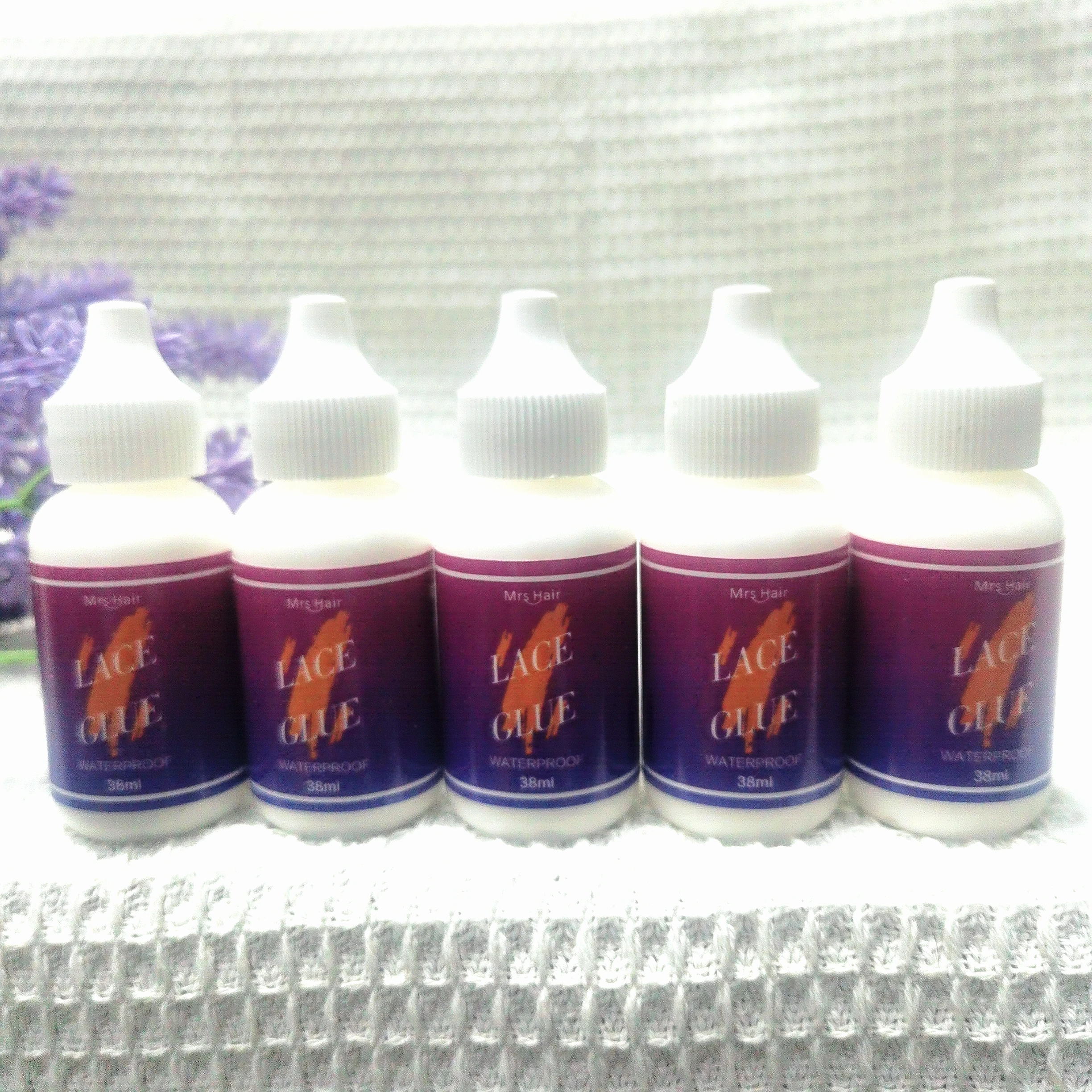 Wholesale5/10/15/20 Stück 38 ml Spitzenkleber für Lace-Front-Perücke, wasserfest, extra Halt, Wanderband, Spitzenkleber, Halt von Spitzenklebern