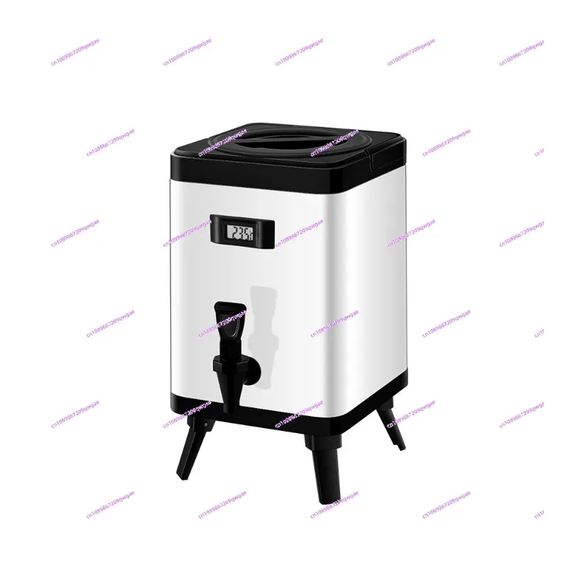 

Large Capacity Commercial Insulation Bucket: Stainless Steel Square (For Milk Tea/Hot Water/Soy Milk)