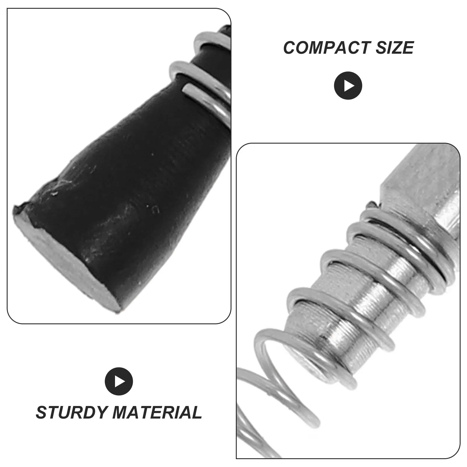 25Pcs Window Screen Plunger Latches Stainless Steel Caps Debris Protection Easy Installation Secure Window Replacement Parts
