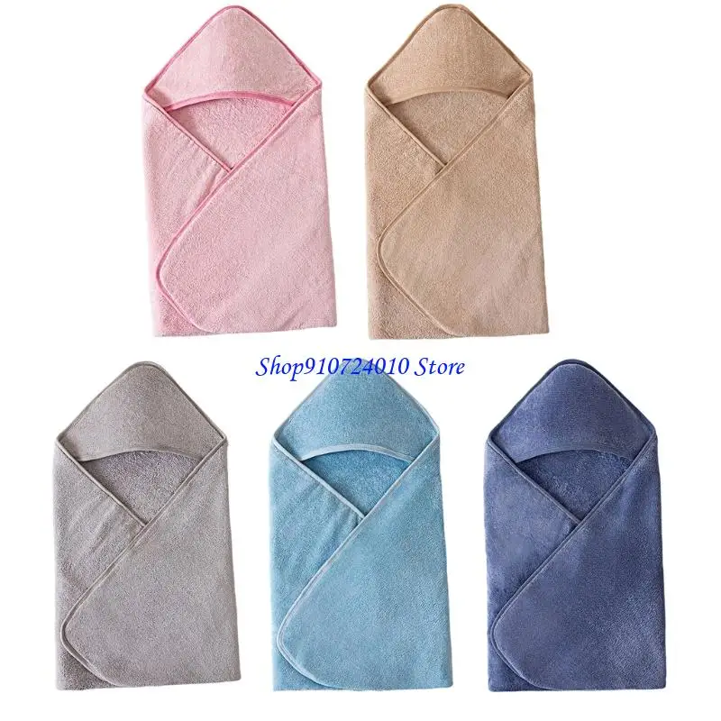 

77HD детское банное полотенце с капюшоном, халат, одеяло для душа, быстросохнущая мягкая накидка для младенцев, сильно дышащее