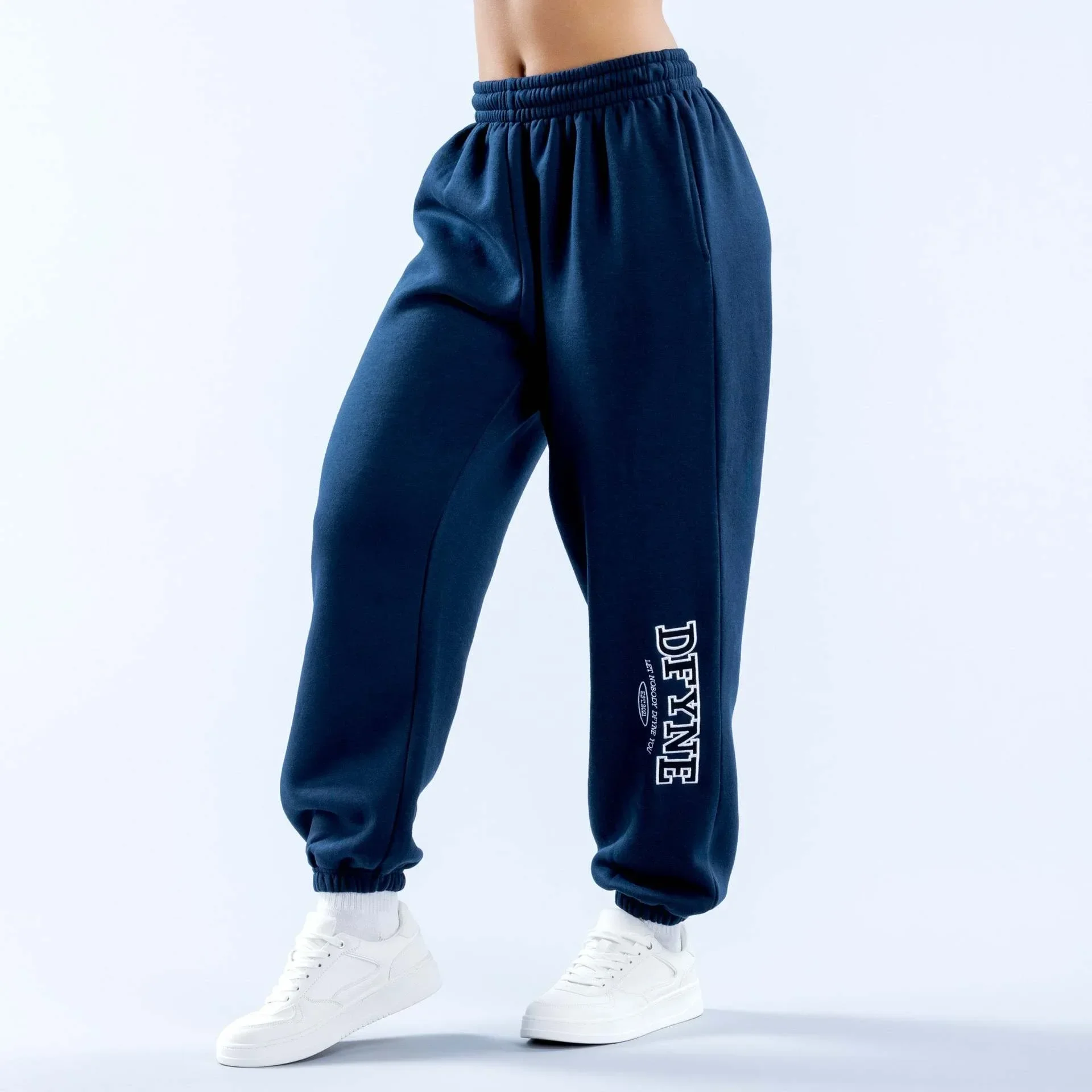 Dfyne Vêtements pour hommes Jogging Sports Pantalons imprimés pour hommes Poches quotidiennes Vêtements de sport de sport Exercice Athlétique Vêtements en poly-coton