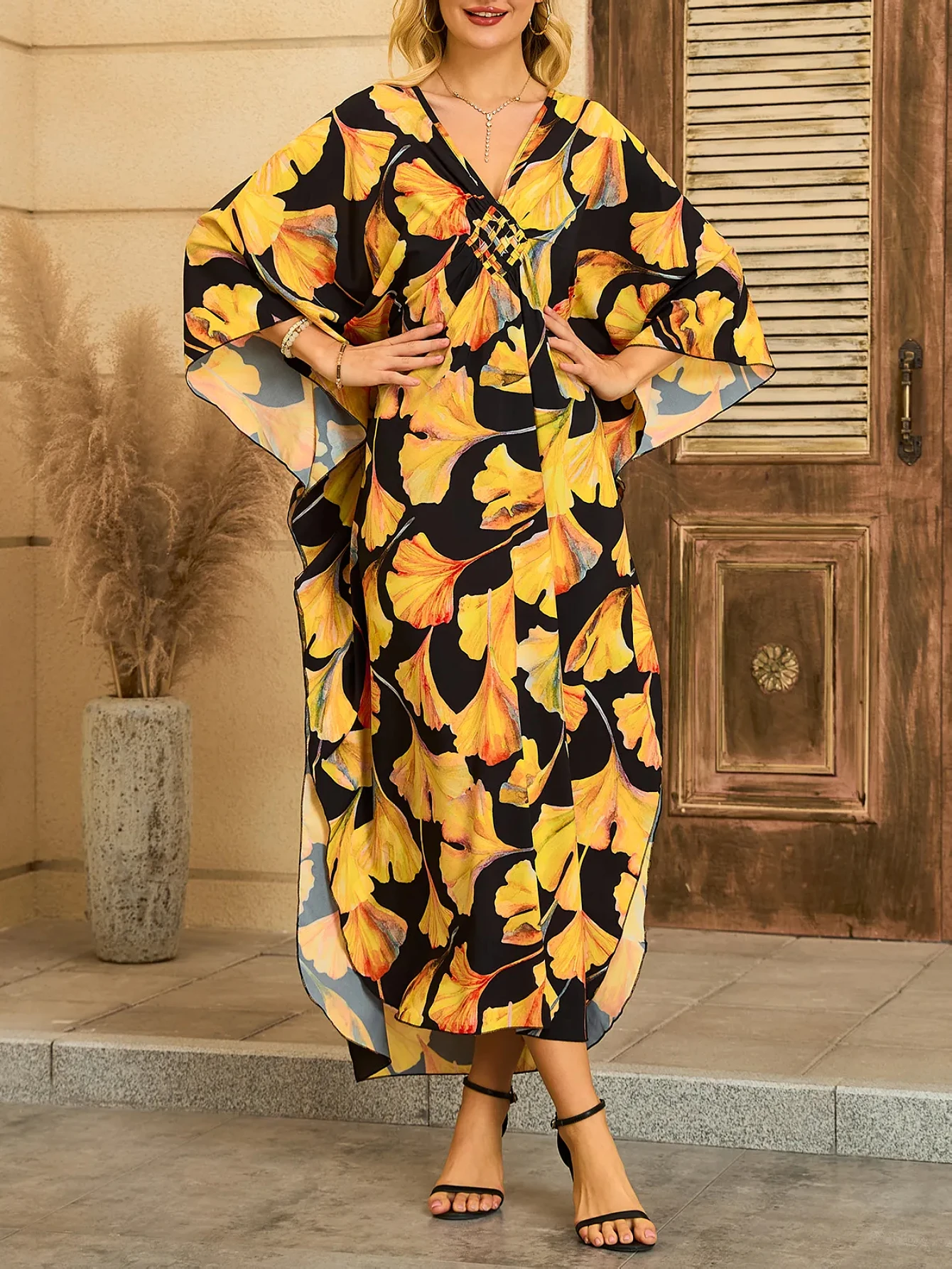 Vestidos Kaftan para Mujer, Ta - Cover Up Kaftan reseña y precio