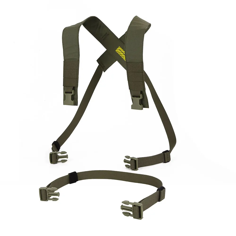 Emersongear Para D3CRM Chest Rig X-harness Kit Chaleco de Caza Correa de Pecho Trasera Sistema de Transporte para Entrenamiento Paintball Combate
