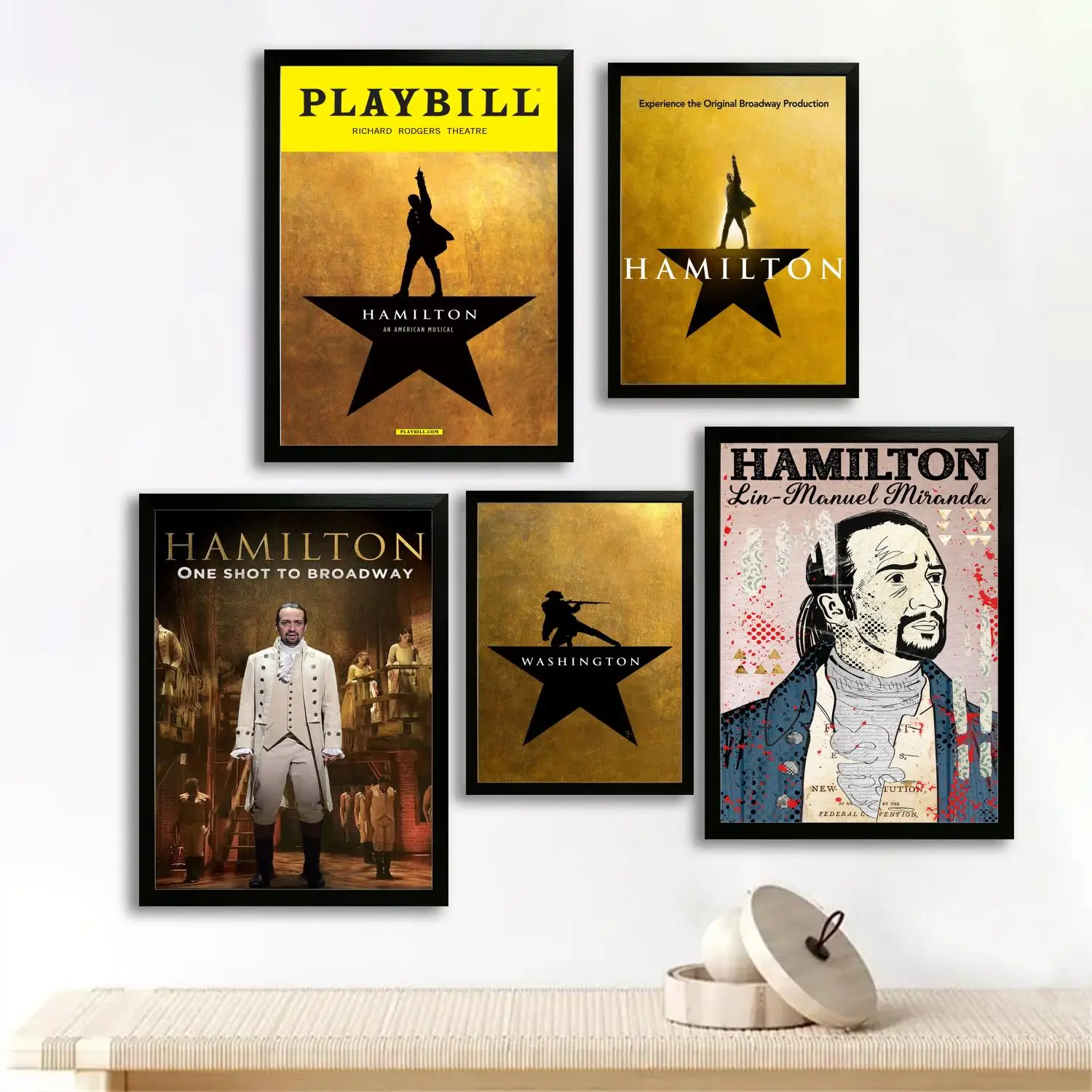 hamilton Canvas Art Poster and Wall Art, Picture Print, Modern Family Bedroom Decor,Decorative painting