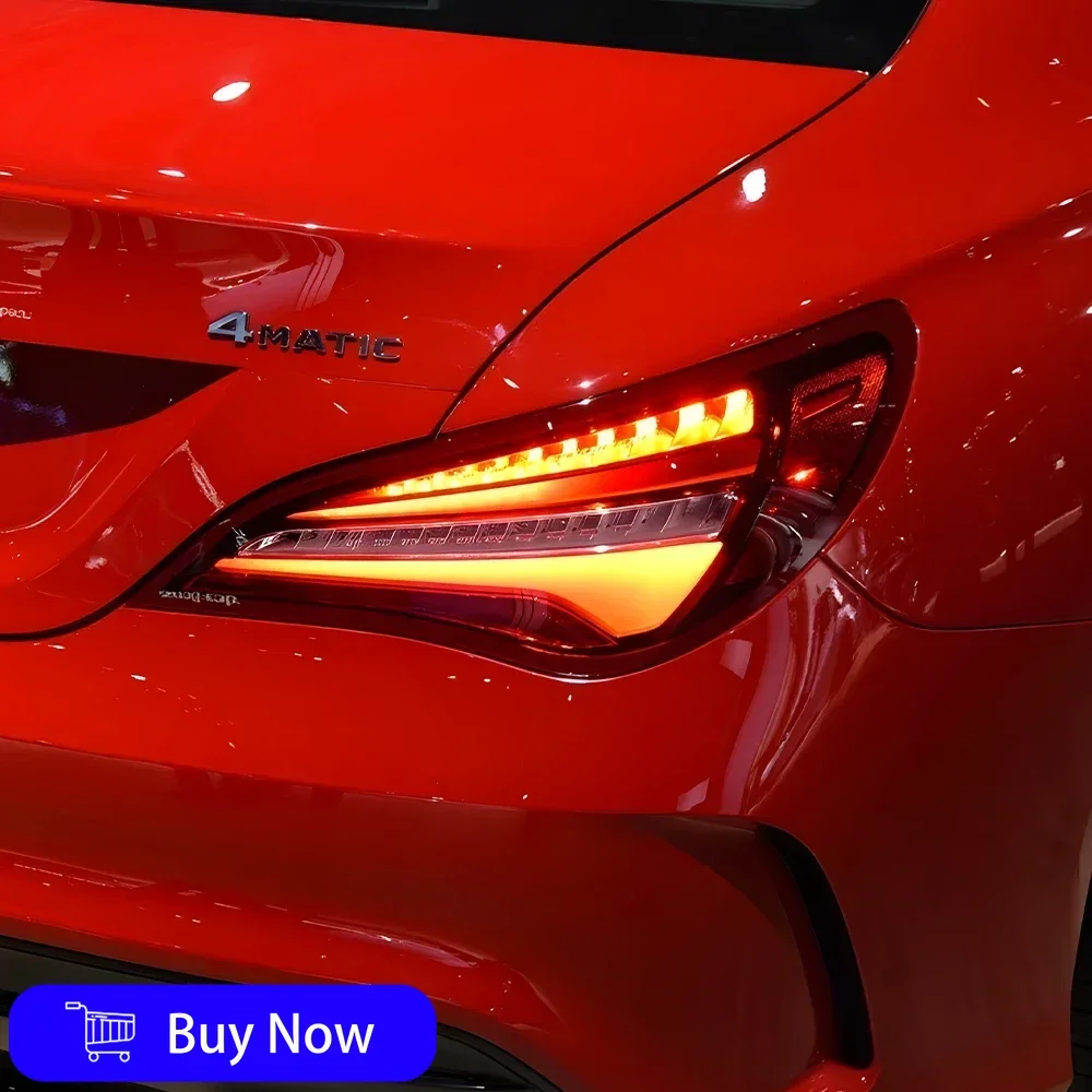 

For Benz CLA W117 C117 2014-2019 Year Upgrade High Configure LED Car Taillight Car Turn Signal Assembly Accessories