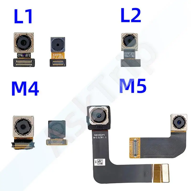 Aiinant Back Main Rear Camera Flex Cable For Sony Xperia L1 L2 M4 M5 Plus Small Big Front Camera Flex