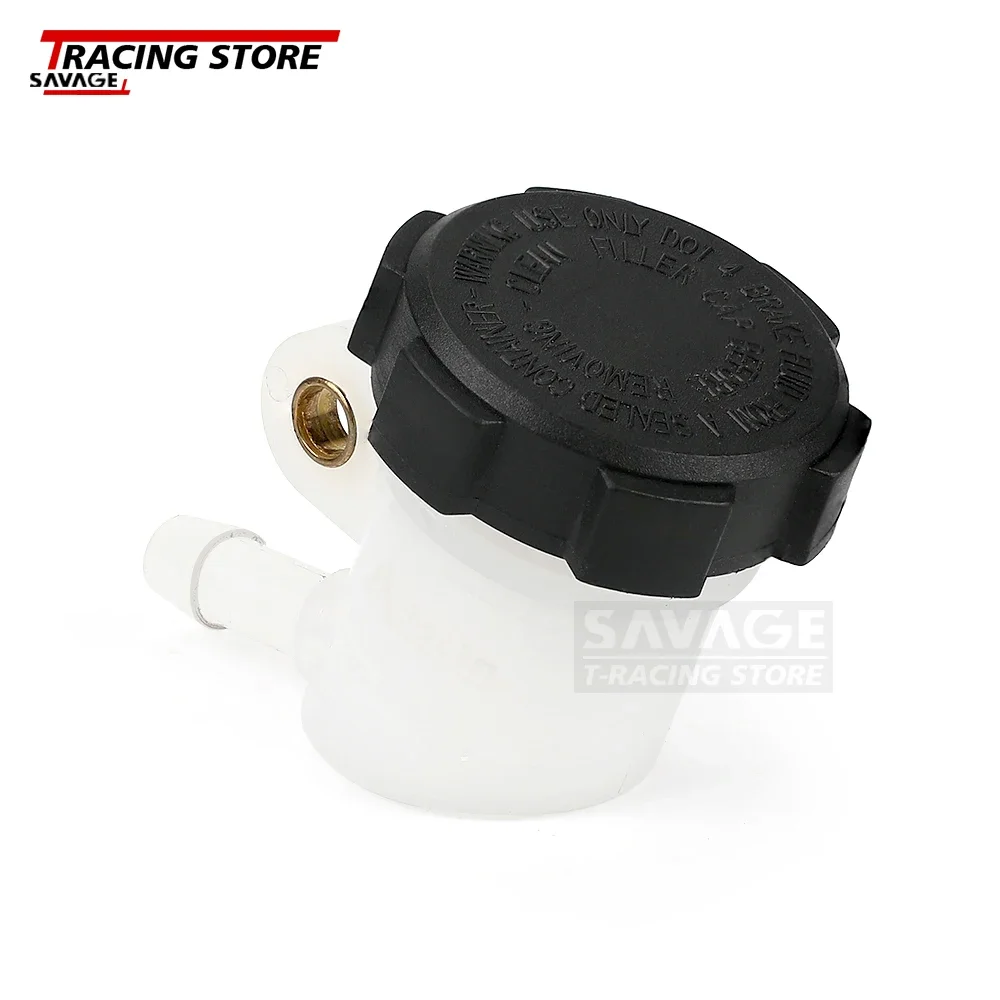 SAVAGE Universal Rear Brake Fluid Reservoir Left Hydraulic Clutch Fluid Reservoir For SUZUKI KAWASAKI HONDA Yamaha Motorcycle