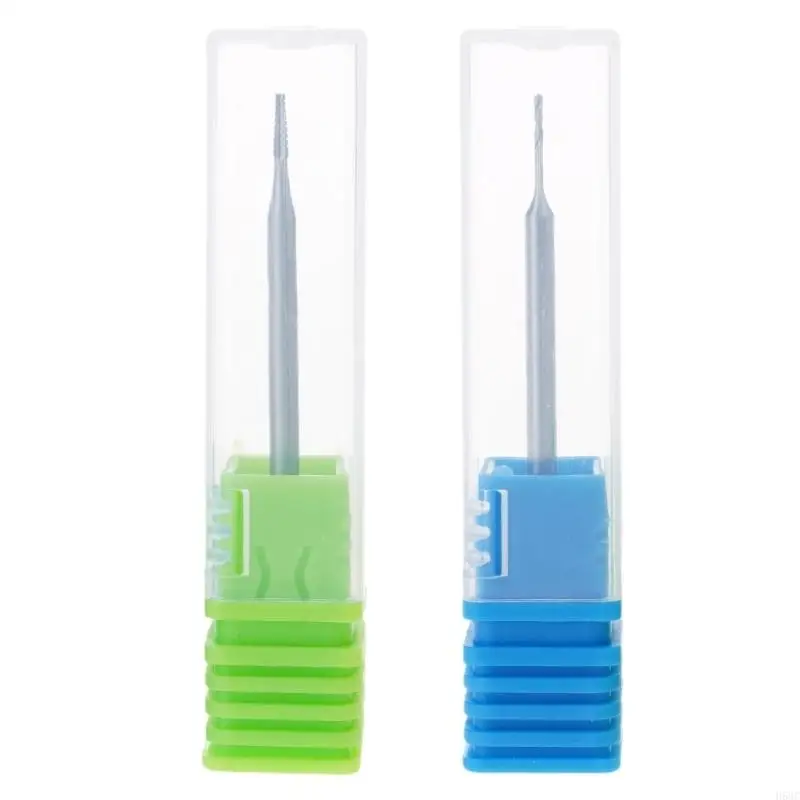 H58C Reverse Helical Threaded Screw Extractor Drill Bit With 2.35mm Shank For Precise Rotating Tool Stripped Fastener Removal