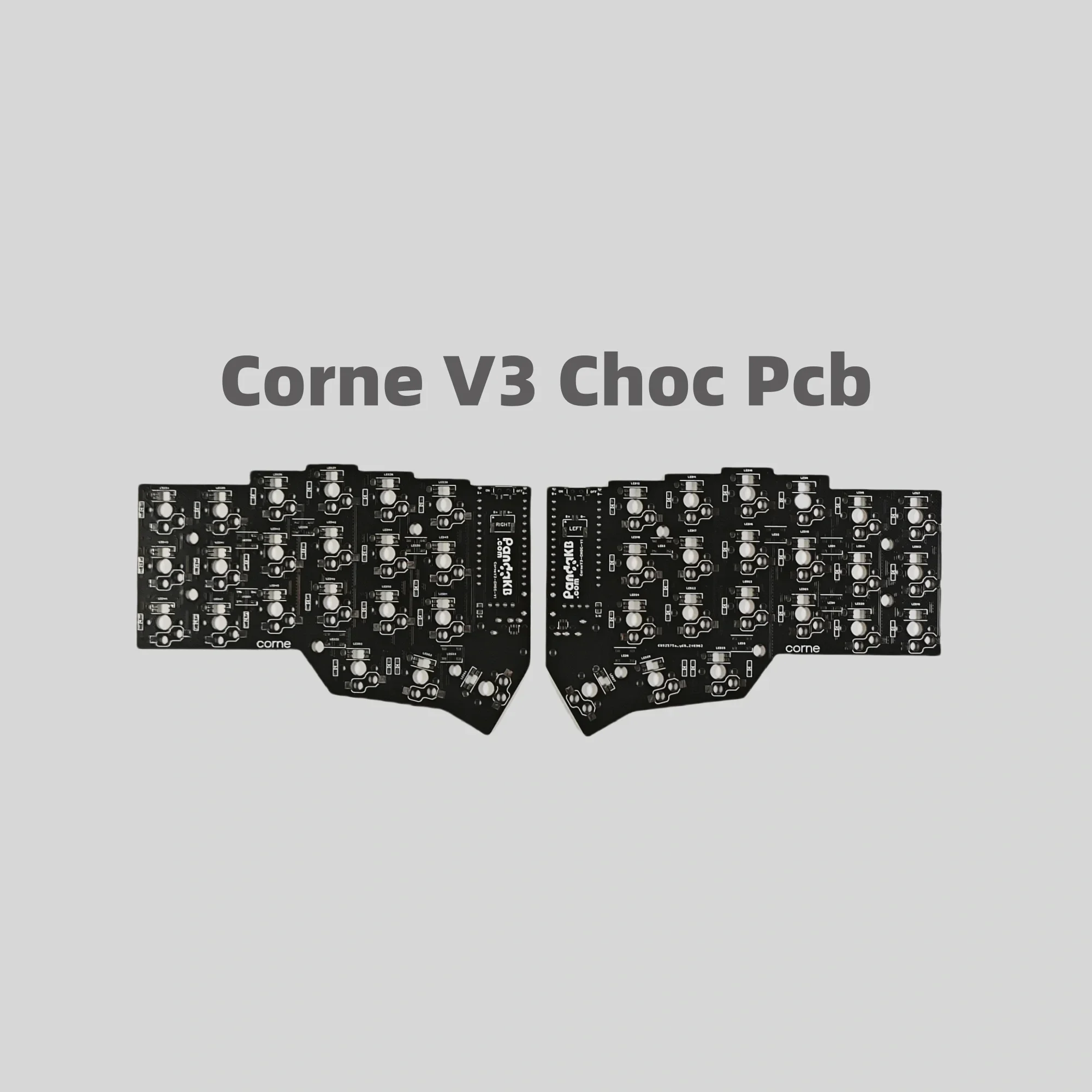 Corne V3 Choc Low Profile Split Keyboard PCB Custom Corne Crkbd PCB Wireless Horn Keyboard Kit DIY Mechanical Keyboard Accessory