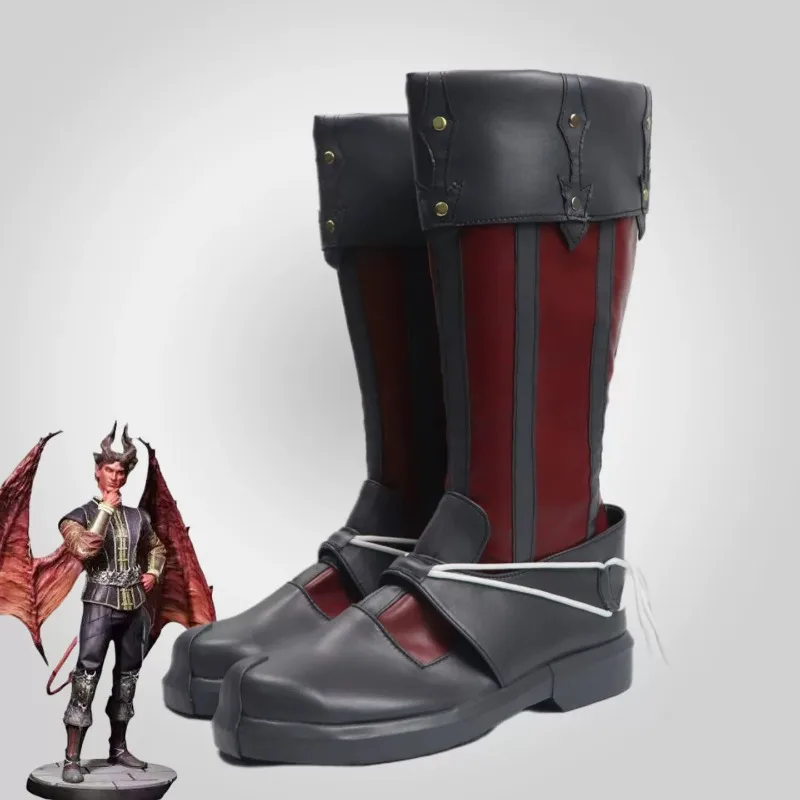 Raphael Cosplay Shoes Boots Baldens Cos Gate 3 Disguise Adult Men Shoes Halloween Carnival