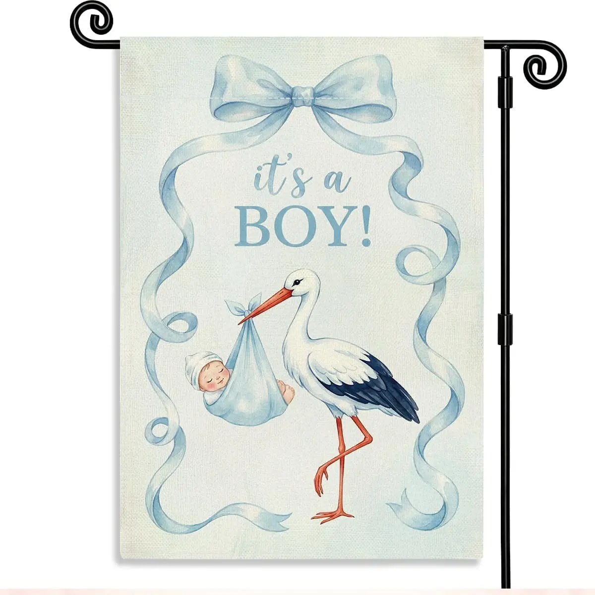 It's a Boy Baby Shower Party Decoration Garden Flag Flag for Home bbp