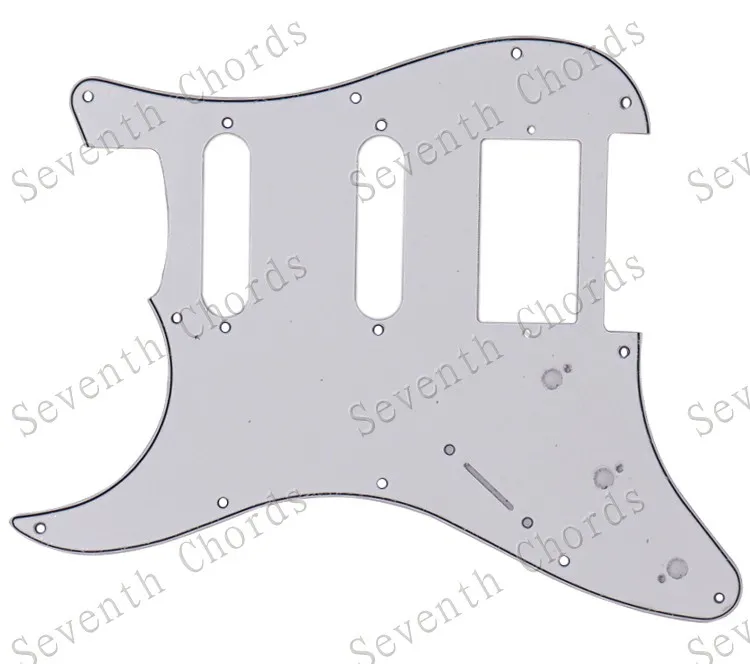 Left‑Handed SSH Single‑Single‑Humbucker Guitar Pickguard Reverse ST SQ Style Front Cover Plate Left Hand Electric Guitar