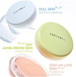 Judydoll Makeup Primer Balm Brightening Face Hides Pores Essence Water Gel Primer Balanced Oil-water Levels Flawless Base