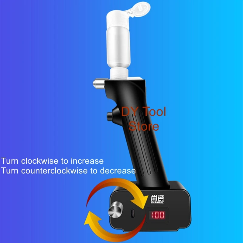 

Electric No-Wash Spray Gun Model Painting Air Pump Rechargeable Portable Paint Gun Turtle Pump