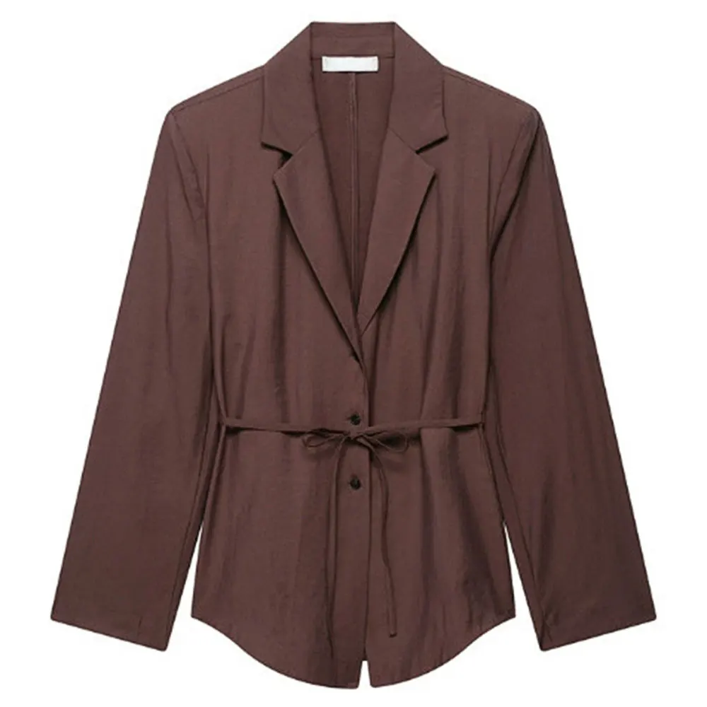 

Модный костюм с тонким поясом и шортами, комплект женской одежды