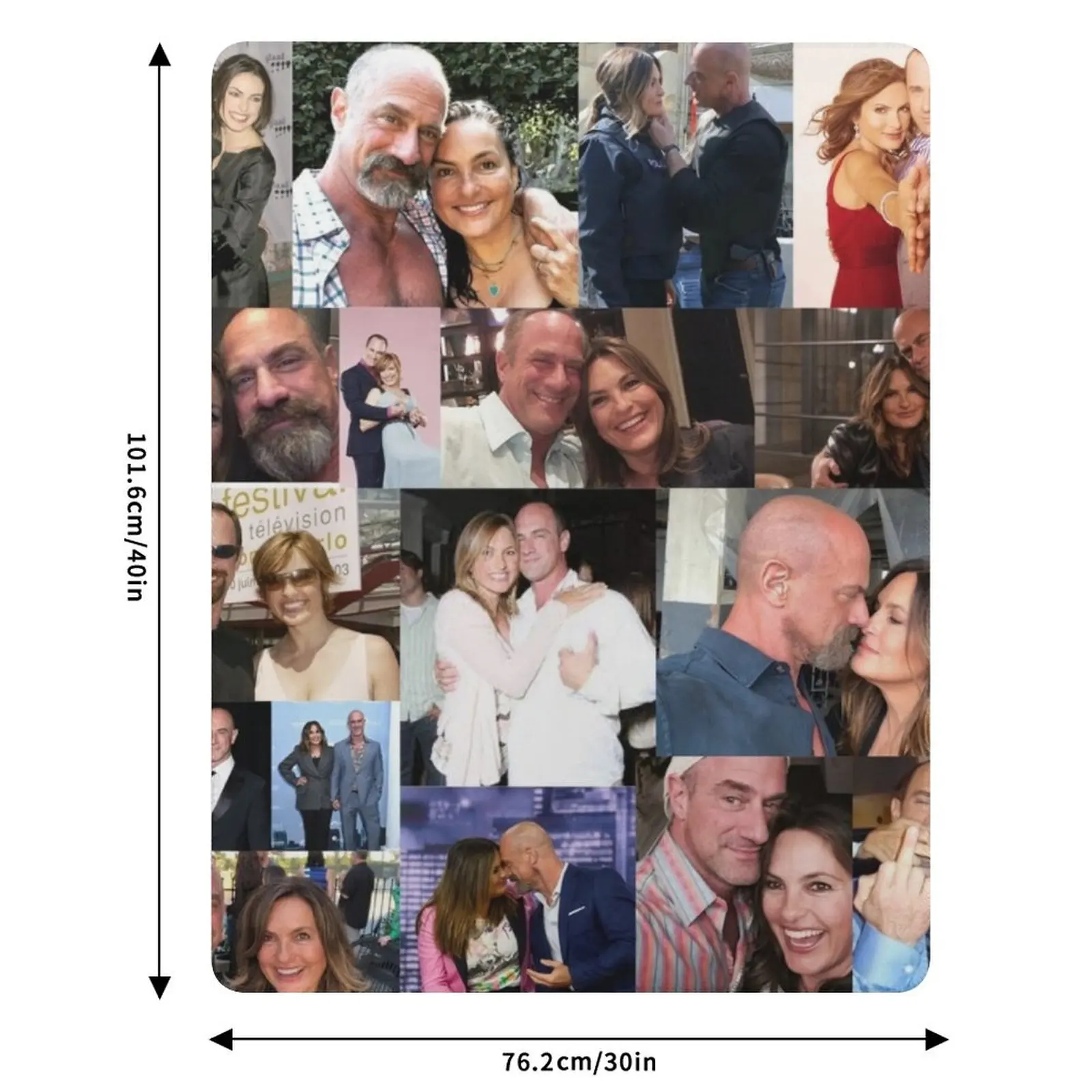 كريس ميلوني وماريسكا هارجيتاي رمي بطانية أغطية السرير بطانيات فاخرة لبطانية الأرائك